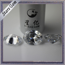 Diamant de qualité supérieure coupé 15X20mm grande taille diamant d&#39;imitation